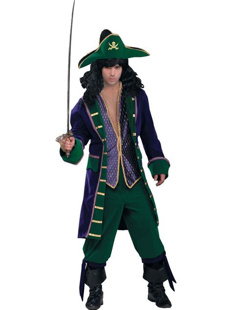 mardi gras buccaneer pirate designer men s costume small 38 40