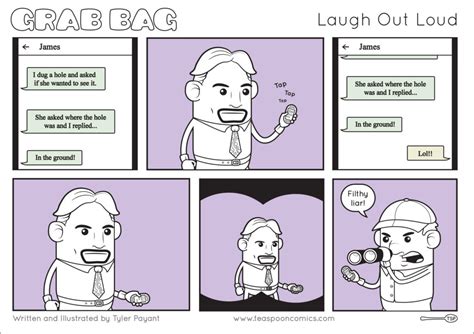 Laugh Out Loud Teaspoon Comics
