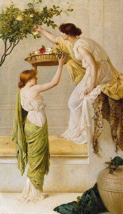 Oh To Be A Sapphic Couple In Ancient Greece Fine Art Art Painting