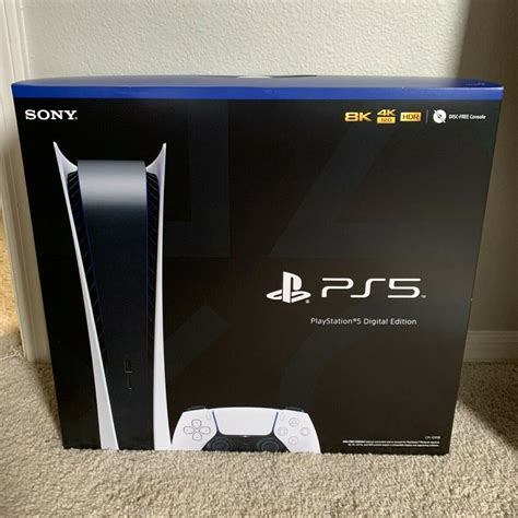 Sony Ps5 Playstation 5 Digital Edition Console Ships Next Day On Ebay