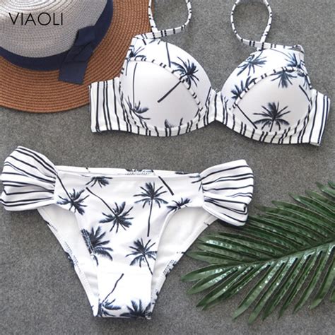 Viaoli Sexy Brazilian Bikini Set Swimwear Women Swimsuit Bathing Suit