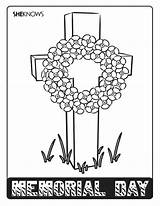 Coloring Rip Pages Memorial Wreath Cemetery Printable Tombstone Getcolorings Print Letters Santa Templates Getdrawings Color sketch template