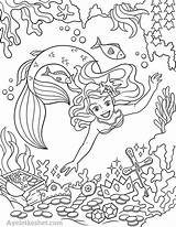 Mermaid Coloring Mermaids Colorare Disegni Sirena Meerjungfrau Ayelet Keshet Shark Sirenetta Shakers sketch template