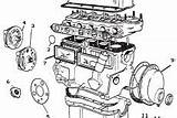 Coloring Parts Pages Car Engine Blower sketch template