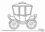 Carriage Colouring Coloring Pages Cinderella Drawing Queen Royal Pumpkin Clipart Family Kids Elizabeth Print Baby Princess Horse Printable Queens Ii sketch template
