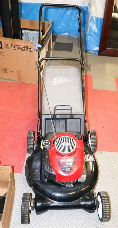 craftsman lawn mower rear bagger kastner auctions