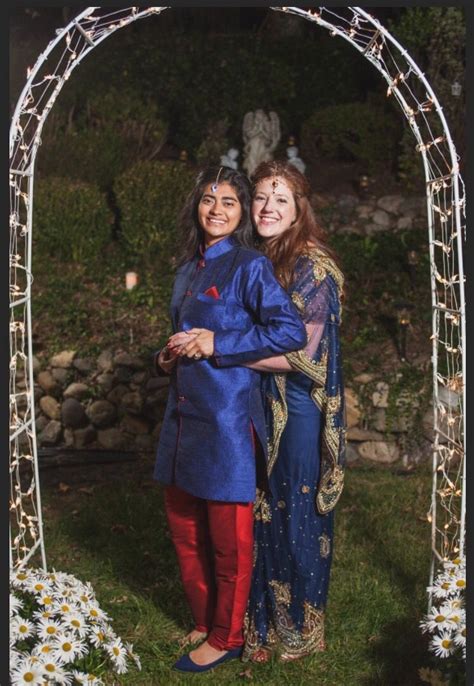 Indian Lesbian Wedding On The Lake Cute Lesbian Couples Lesbian