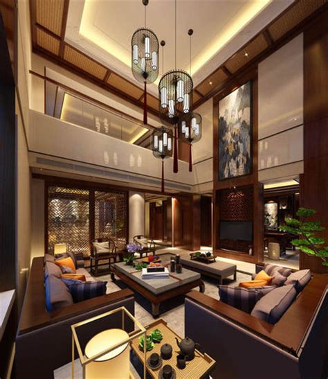 model realistic living room design suite cgtrader