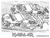 Nascar Coloring Pages Kids Print Kyle Busch Cars Color Race Sports Colouring Car Sheets Crash Printable Coloriage Template Fan Related sketch template