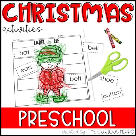 christmas activities  preschool   teachers