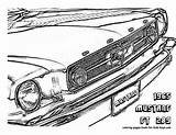 Mustang Pages Coloring Ford 1965 Coupe Choose Board Books Template sketch template