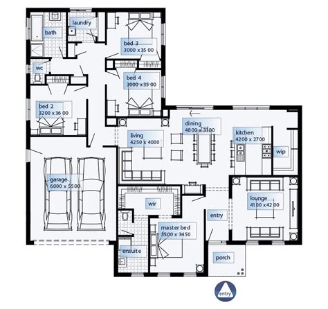 top concept  house plan  butlers pantry