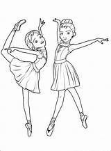 Kolorowanki Ballerina Baletnica Druku Baletnice Balerina Kolorowanka Kleurplaten Dzieci Dance Leap Nora Milliner sketch template