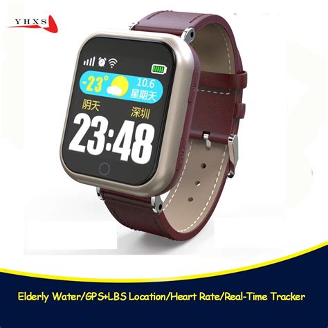 smart gps lbs tracker   elderly people child wristwatch  sos call safe anti lost