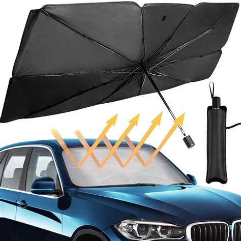 cm cm foldable car windshield sun shade umbrella car uv cover sunshade heat insulation