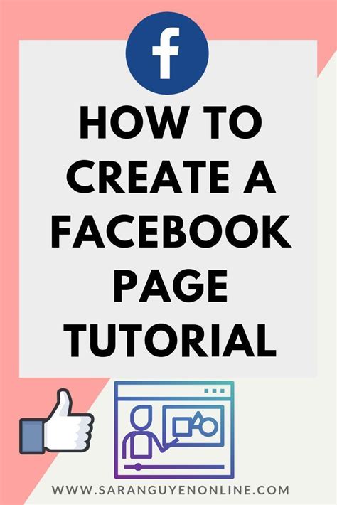 check   step  step tutorial    create  facebook page tutorial sara guyen
