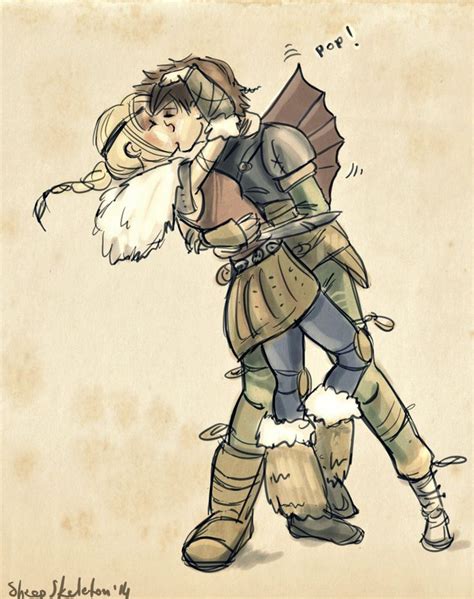 167 Best Images About Astrid And Hiccup On Pinterest
