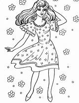 Coloring Pages Girls Kids Fashionable Print Pdf sketch template