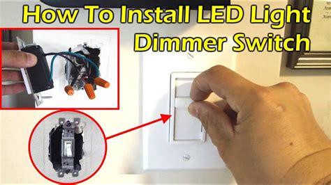 install led light dimmer switch   home youtube