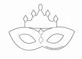 Maschera Principessa Carnevale Stampare Eccezionale Sagome Albero Disegnidacolorare sketch template
