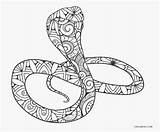 Snake Coloring Pages Printable Fangs Kids Popular sketch template