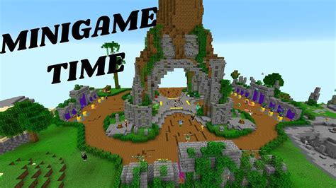 lets play  minecraft mini games youtube