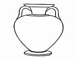 Vase Greek Templates Template Cliparts Clipart Designs sketch template