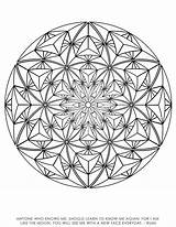 Geometry Sacred Geometric Coloringhome sketch template