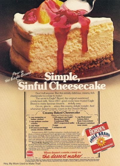 No Bake Cheesecake Recipe Eagle Brand Condensed Milk Foodrecipestory
