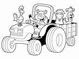 Combine Coloring Pages Harvester Printable Getcolorings Tractor Color sketch template