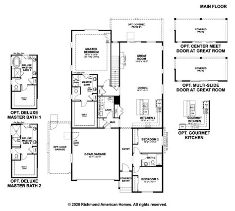 richmond american homes floor plans arizona state viewfloorco