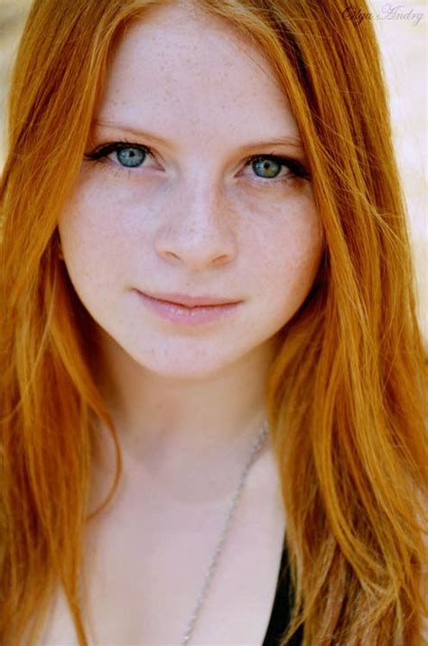 Tolle Sommersprossen ️ Beauty Eternal Beautiful Women Tumblr Red Hair