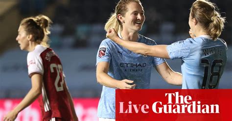 manchester city v arsenal women s fa cup semi final as it happened