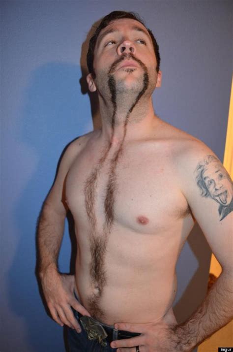 Movember Fail Reddit Bro S Manscaped Happy Trail Goes A Bit Too Far