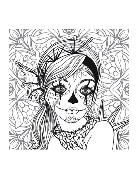 list  cool halloween coloring pages