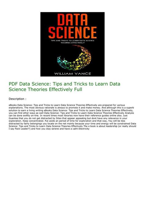 data science tips  tricks  learn data science theories