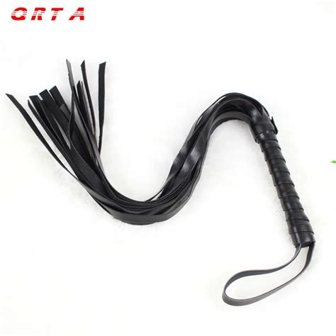 Factory Outlets Sexy Pu Leather Whip Sex Spanking Sex Toys For Couple