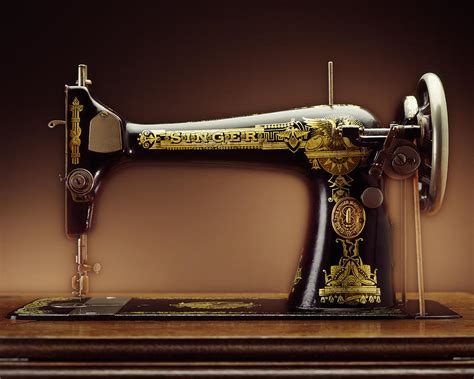 antique singer sewing machine photograph  kelley king