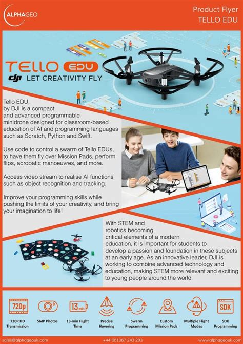 dji tello  drone  education stemcs
