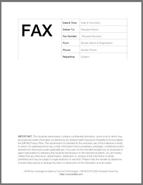 fax cover sheets  hipaa cover resume hipaa protected health