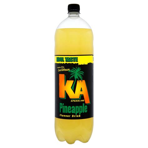 ka sparkling pineapple flavour drink  orange  fruit flavoured iceland foods
