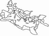 Map Roman Empire Ad Maps Spqr sketch template