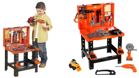 home depot deluxe carrying case workbench   toys