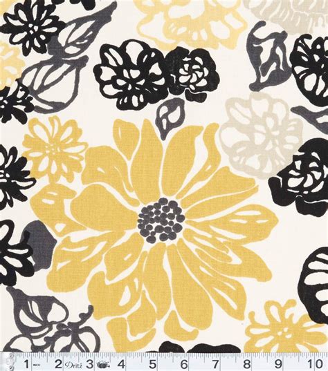 home essentials lightweight decor fabric  invigorate oro joann