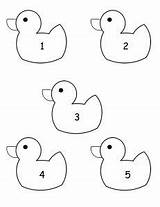 Ducks Duck Printables Preschool sketch template