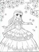 Coloring Anime Pages Princess Kawaii Girls Cute Disney Printable Book Mia Adult Mama Color Chibi Google Getcolorings Colouring Sheets Motivation sketch template
