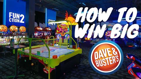 How To Win Big At Dave And Busters Youtube
