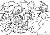 Medieval Coloring Pages Printable Books Last sketch template