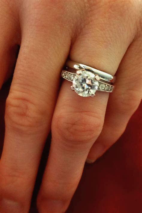 matchless plain diamond engagement rings pink  sale