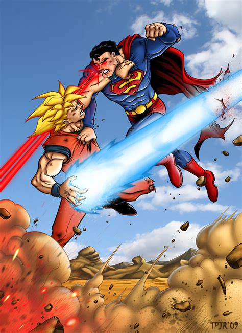 killer battles son goku vs superman ultra dragon ball